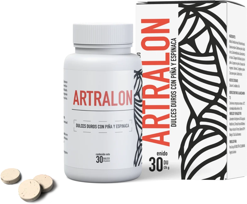 Artralon, frasco de 30 dulces duros (24 g)