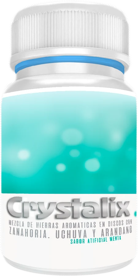 Crystalix, frasco de 20 discos
