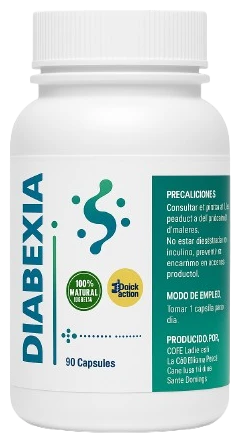 Diabexia, frasco de 90 cápsulas