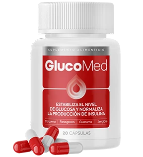 Glucomed, frasco de 20 cápsulas