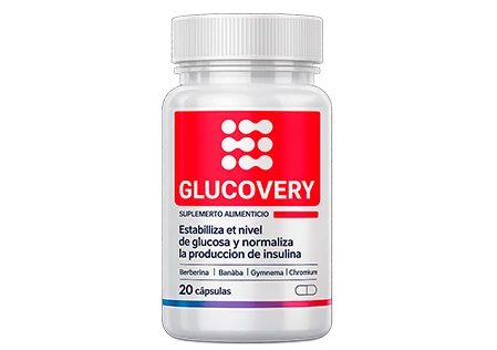 Glucovery, frasco de 20 cápsulas