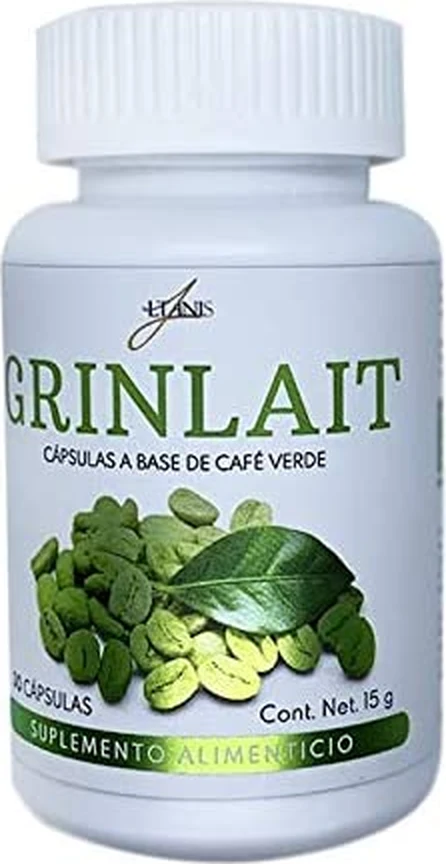 Grinlait, frasco de 30 cápsulas vegetales