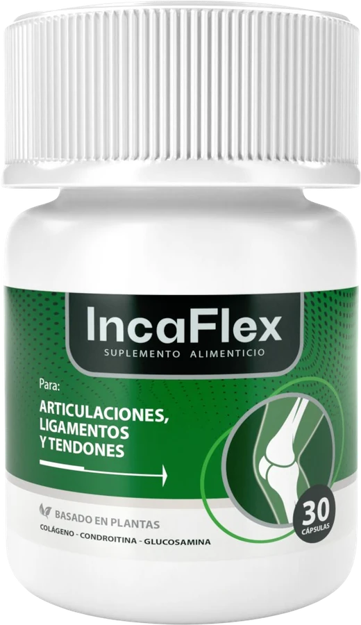 IncaFlex, frasco de 30 cápsulas