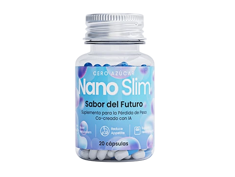 Nano Slim, frasco de 20 cápsulas