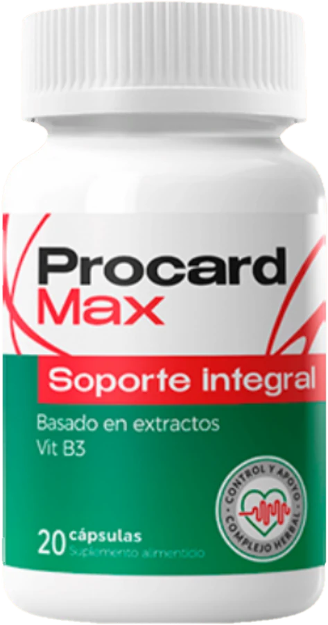Procard Max, frasco de 20 cápsulas