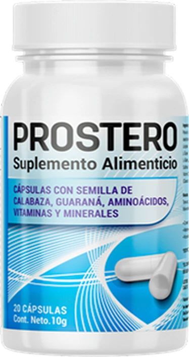 Prostero, frasco de 20 cápsulas