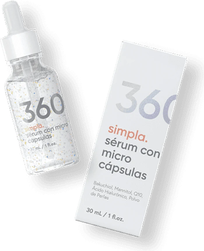 Simpla 360, frasco gotero de 30 ml