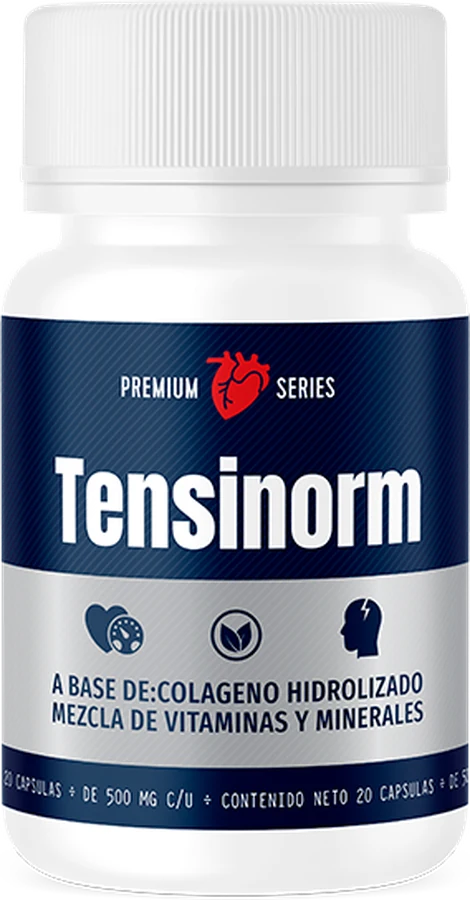 Tensinorm, frasco de 20 cápsulas de 500 mg