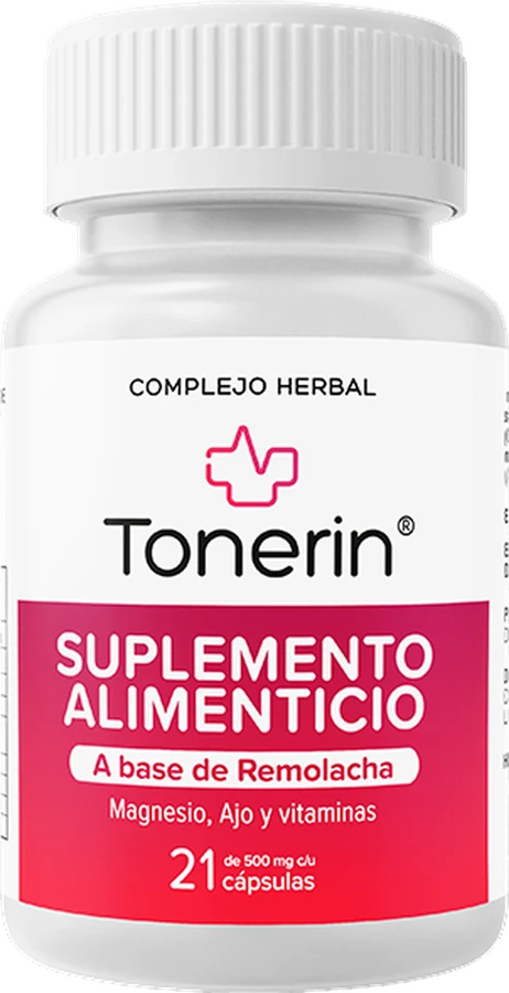 Tonerin, frasco de 21 cápsulas