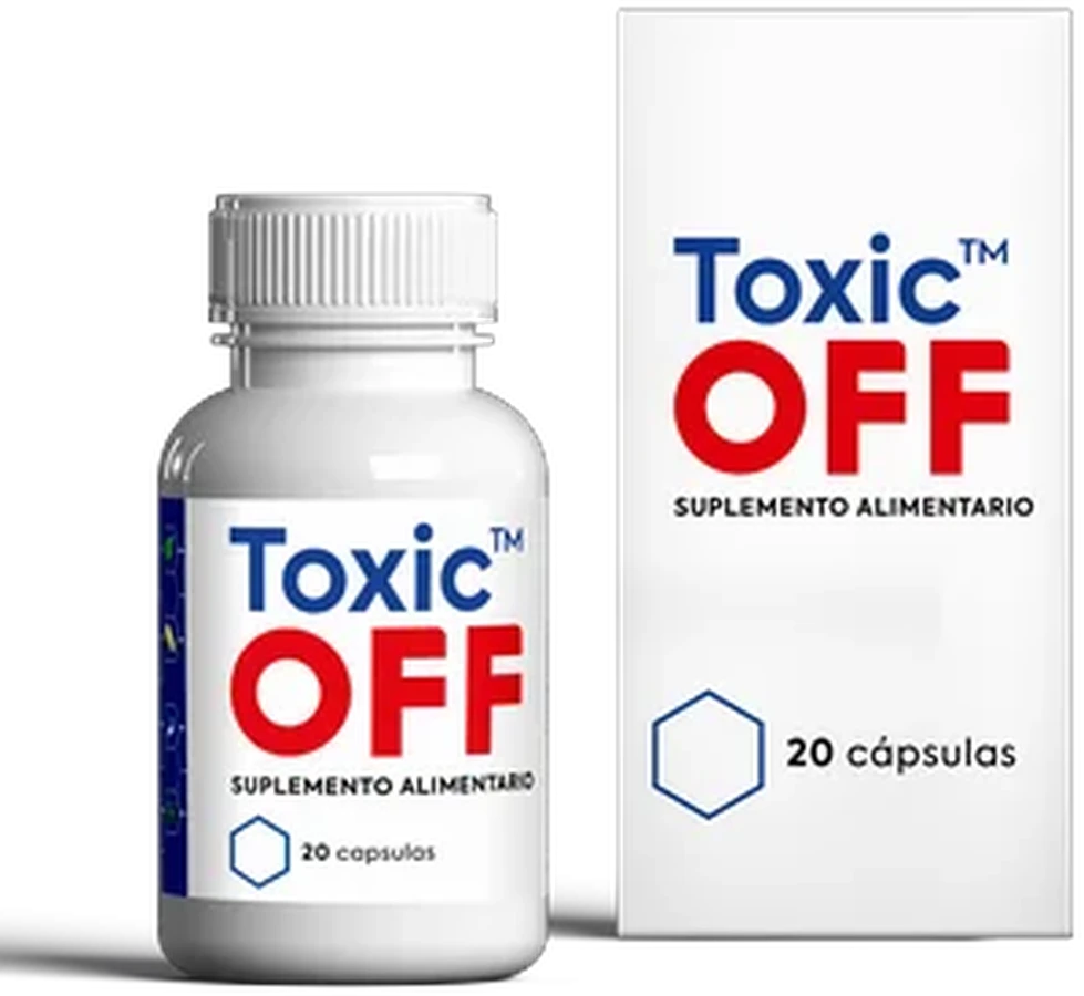 Toxic OFF, frasco de 20 cápsulas