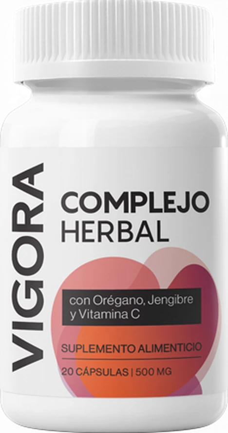 Vigora, frasco de 20 cápsulas de 500 mg
