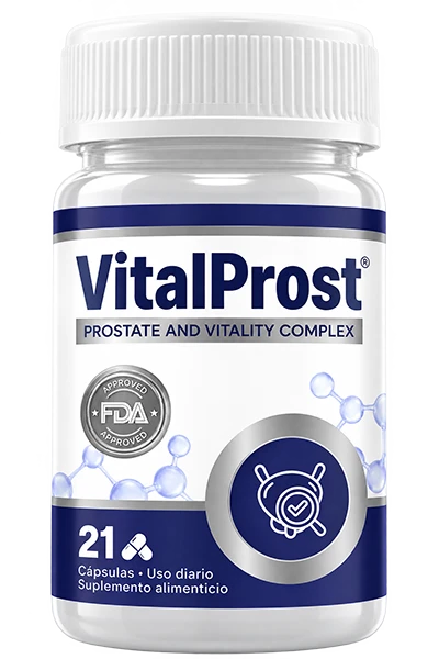 VitalProst, frasco de 21 cápsulas