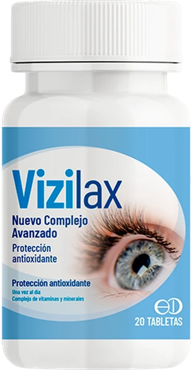 Vizilax, frasco de 20 tabletas