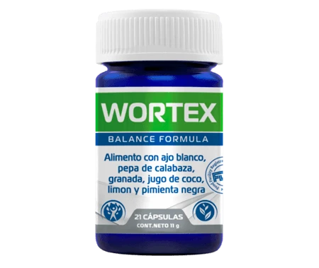 Wortex, frasco de 21 cápsulas (11 g)